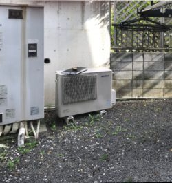湖南市　I邸エコキュート施工前-